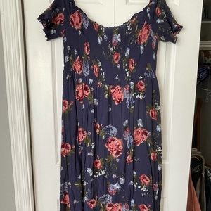 Off the shoulder dress